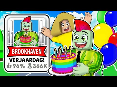 Job Speelt Verjaardag Update In Brookhaven RP?In Roblox! thumbnail