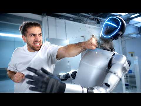 Peleé con un Robot Chino con IA - Valmix en China thumbnail