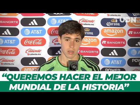Mateo Chávez: “México llega fuerte tenemos esa mezcla entre experiencia y talento joven” | TUDN thumbnail