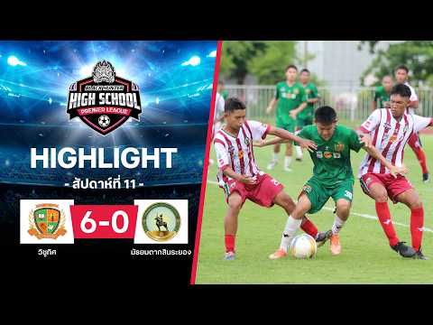 ไฮไลท์ฟุตบอล Black Hunter High School 2026 สัปดาห์ที่ 11 : วิชูทิศ พบ มัธยมตากสินระยอง thumbnail