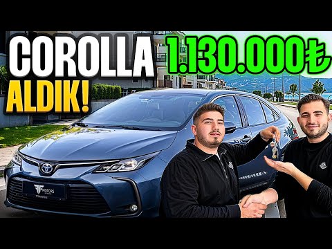 KARDEŞİM'DEN TOYOTA COROLLA ALDIK! 1.130.000 TL thumbnail
