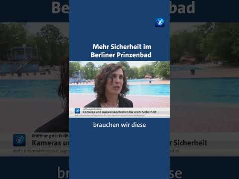 Sicherheit in Freibädern: Ausweiskontrollen in Berlin #tagesschau #nachrichten #schwimmbad thumbnail