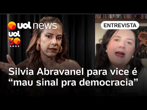 Silvia Abravanel para vice de Caiado é "mau sinal pra democracia", analisa professora thumbnail
