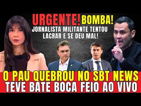 CLEITINHO DESMONTOU PERGUNTA TENDENCIOSA DE JORNALISTA DE ESQUERDA DO SBT NEWS Q PASSOU VERGONHA 4k thumbnail