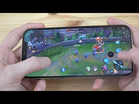 League of Legends: Wild Rift iPhone 12 Pro Max Gameplay Review thumbnail