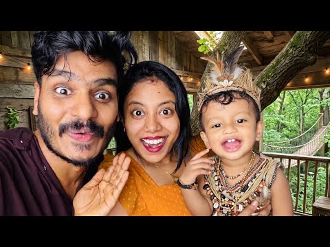 FIRST TIME IN TREE HOUSE IN FOREST ? thumbnail