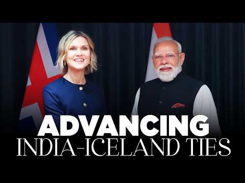 LIVE: PM Modi holds a meeting with Iceland PM Kristrún Frostadóttir thumbnail