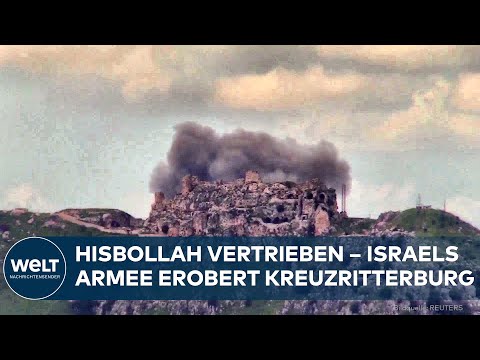 HEFTIGE KÄMPFE IN SÜDLIBANON: Israel erobert strategisch wichtige Ritterburg von Hisbollah thumbnail