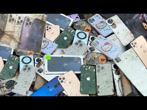 😯Great Lucky😍! i Found A lots of Apple iPhone 15_13 _12 _iPad Pro... || Restore iPhone 13 Cracked thumbnail