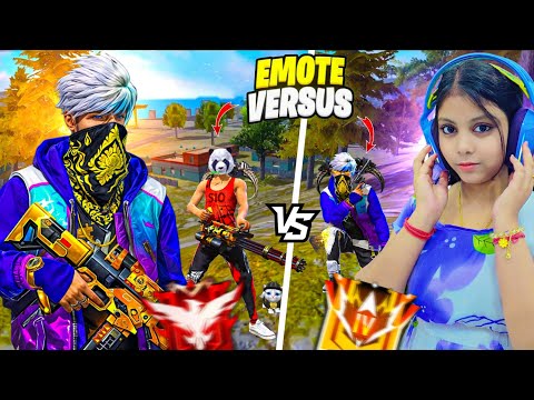 Hakson Pro Gaming vs Sneha Pro Gaming ? Emote Versus Challenge - Garena Free Fire max  thumbnail