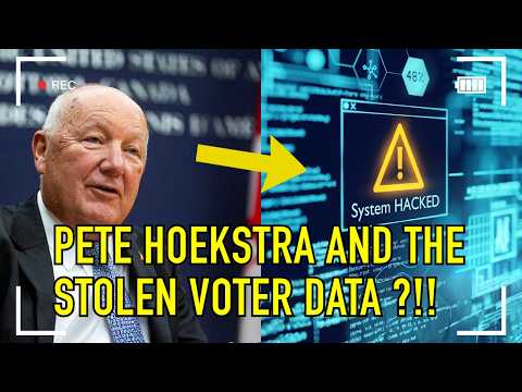PETE HOEKSTRA AND THE STOLEN VOTER DATA ?!! thumbnail
