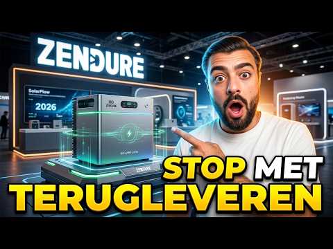 Zendure toont nieuwe thuisbatterijen op Solar Solutions Amsterdam 2026 thumbnail