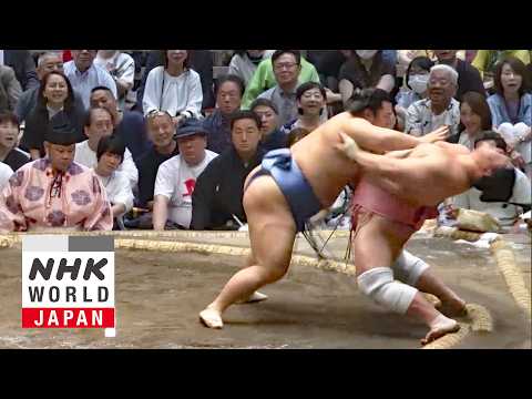 GRAND SUMO: Day 8 of the May 2026 Tournament - GRAND SUMO Highlights thumbnail