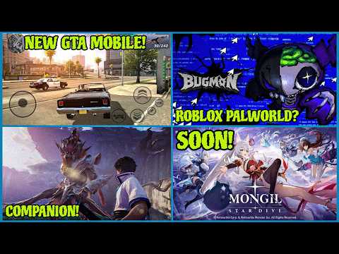 Roblox Palworld, Mongil: Star Dive Release?, New GTA Mobile Game, Titan Hunters | Hindi | thumbnail
