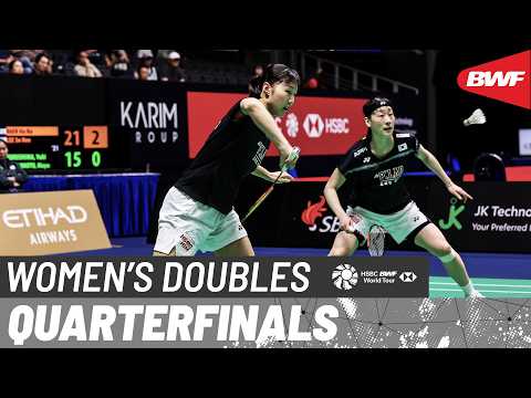 KFF Singapore Badminton Open 2026 | Baek/Lee (KOR) [3] vs Fukushima/Matsumoto (JPN) [5] | QF thumbnail