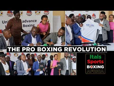 UBC PARTNERS WITH FRIENDS OF BOXING TO REVOLUTIONIZE THE PRO BOXING BUSINESS IN UGANDA. thumbnail