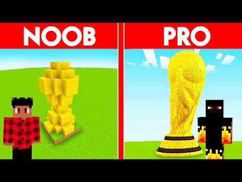 Base no Troféu da Copa do Mundo de Futebol Noob vs Pro thumbnail