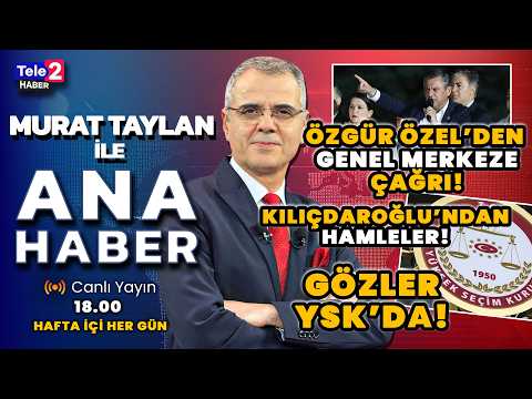 YSK'DAN CHP'NİN BAŞVURUSUNA RET! Murat Taylan ile Ana Haber (22 Mayıs 2026) thumbnail