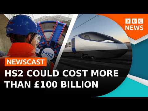 Why is the UK so bad at high speed rail? | BBC Newscast thumbnail