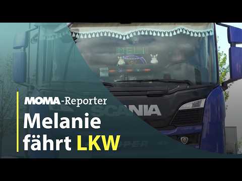 MOMA-Reporter: Melanie fährt LKW | ARD Morgenmagazin thumbnail
