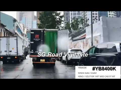 19may2026 #YR8400K lorry from lim joo juat enterprise hit and run rear door & hit parked vehicle thumbnail