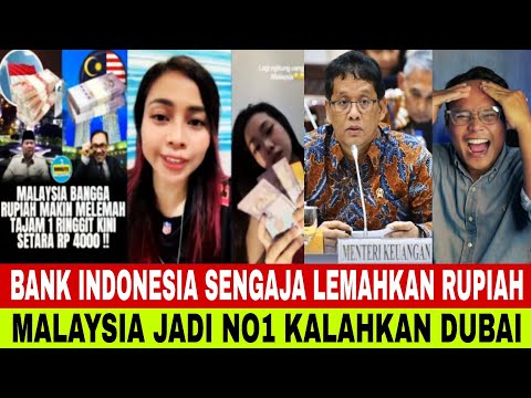 ORANG MALAYSIA RISAU RUPIAH SEMAKIN TERUK⁉️ BANK INDONESIA SENGAJA BIKIN LEMAH RP thumbnail