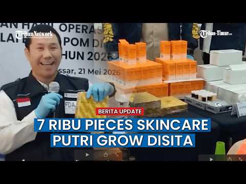 Rumah Peracik Kosmetik Merkuri di Makassar Digerebek Tim BBPOM dan Polda Sulsel thumbnail