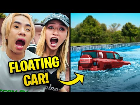 Driving my wife’s new car into the water -  BYD Yangwang U8 thumbnail