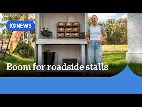 Roadside stalls booming in the Adelaide Hills | ABC NEWS thumbnail