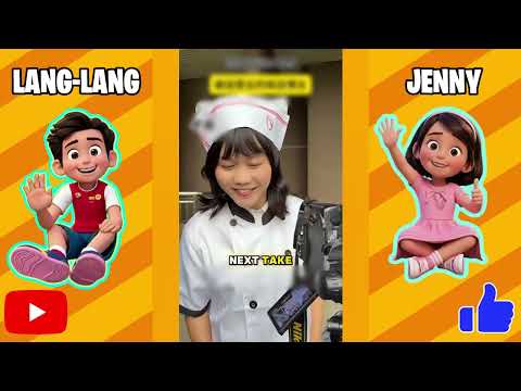 Langlang and Jenny's funny compilation. #funny #comedyvideos thumbnail
