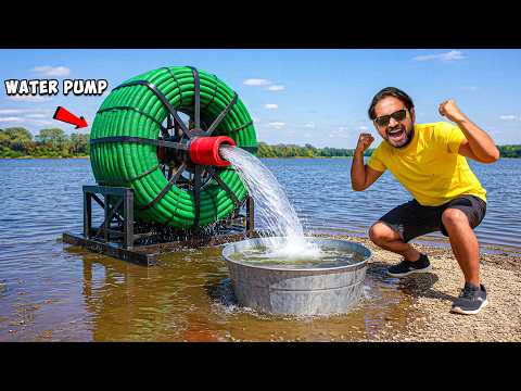 We Made FREE ENERGY Water Pump 😱| Primitive Technology thumbnail