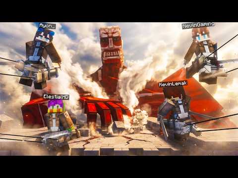 Simulasi Attack On Titan Minecraft ... (Salah 1 Dari KITA TITAN) thumbnail