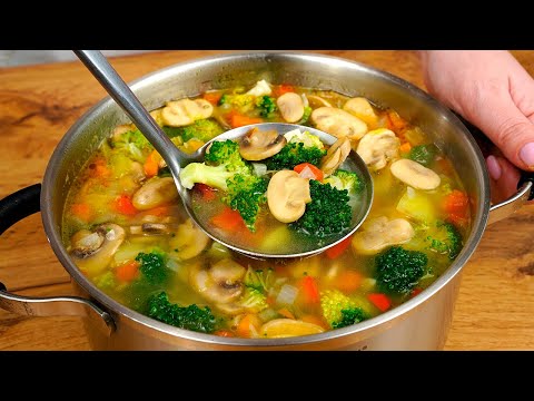 This soup saved my life! Now I cook vegetable soup every day! A healthy and delicious recipe thumbnail
