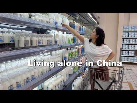 What Life Costs in China ?? | Small Apartment Living &  Walmart Grocery Shopping After Work thumbnail