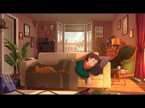15 min power nap ⚡ lofi sleep to recharge + alarm thumbnail