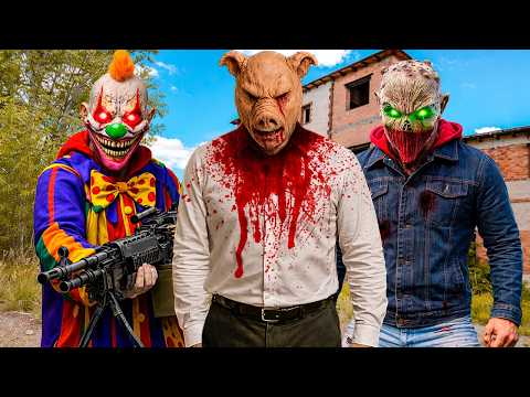 ME ENFRENTO AL CERDO, A EL ZOMBIE Y UN PAYASO ASESINO *EL FINAL* thumbnail