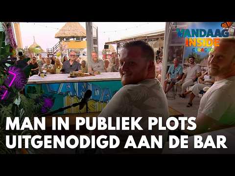 Man in publiek wordt plots uitgenodigd aan de bar bij Vandaag Inside: 'Doe de koekoek maar even!' thumbnail