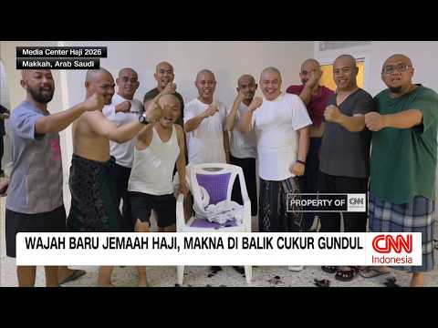 Wajah Baru Jemaah Haji, Makna di Balik Cukur Gundul thumbnail