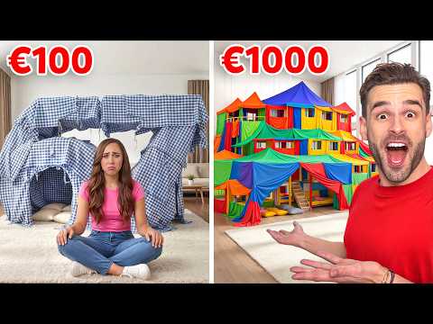 €100 vs €1000 Dekenfort Bouwen! (Challenge) thumbnail