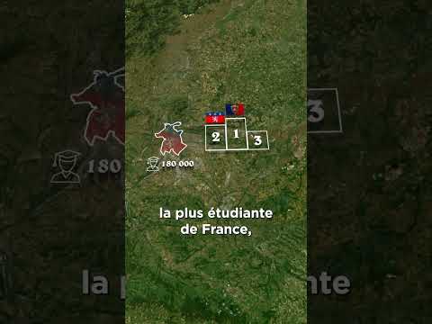 Pourquoi Lyon est UNIQUE ?  #geographie thumbnail