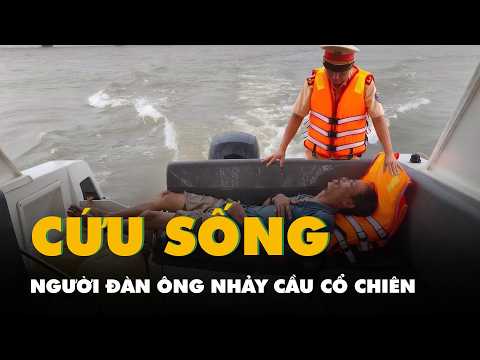 Cảnh sát giao thông Vĩnh Long cứu người đàn ông nhảy cầu Cổ Chiên thumbnail