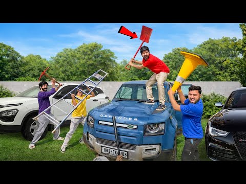 कांड कर दिया अब भागो- Studio Se Saari Gaadiya Gayab Kar Di😱 | Mumbai Prank thumbnail