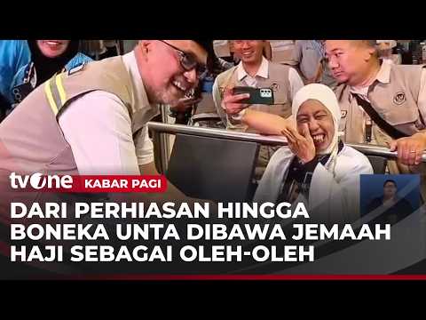 Oleh-oleh Menarik di Bawa Jemaah Haji Indonesia saat akan Pulang ke Tanah Air | Kabar Pagi thumbnail