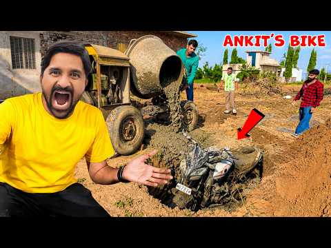 Ankit Ki Bike Ko Cement Me Gaad Diya | अंकित निकला गद्दार पर कैसे? Part-18 thumbnail