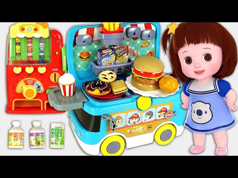 Baby Doli and hamburger fast food  shop car thumbnail
