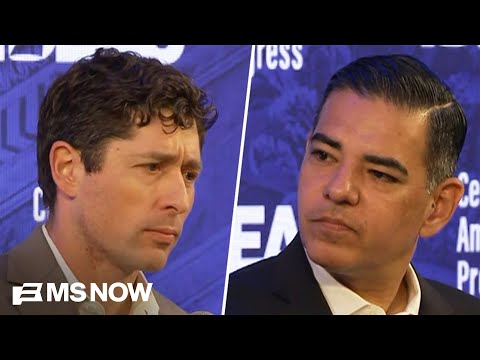 'Thug fund' & lessons learned: Mayor Frey, Rep. Garcia take aim at Trump admin., key party agenda thumbnail