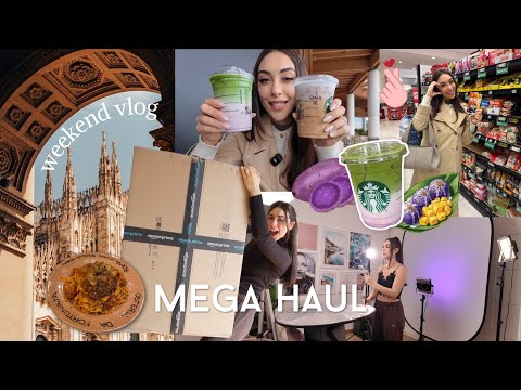 GRANDI ACQUISTI E COSE CHE MI RENDONO FELICE ?? weekend vlog thumbnail