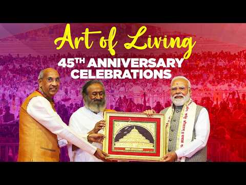 LIVE: PM Modi participates in the 45th anniversary celebrations of The Art of Living in Bengaluru thumbnail