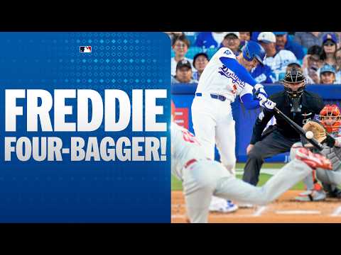 Freddie Freeman’s home run gives the Dodgers a quick lead on Friday Night Baseball | MLB Highlights thumbnail