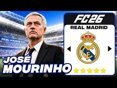 RICOSTRUISCO IL REAL MADRID con JOSÉ MOURIHNO NUOVO ALLENATORE! thumbnail